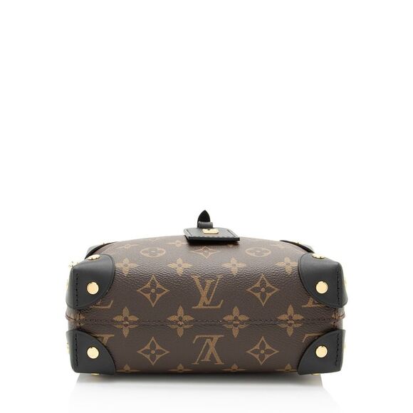 Louis Vuitton Monogram Canvas Petite Malle Souple Satchel - Picture 4 of 11